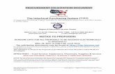 PROCUREMENT SOLICITATION DOCUMENT The Interlocal ... · The Interlocal Purchasing System (TIPS) Lead Agency – Region 8 Education Service Center Pittsburg, Texas REV.04042017.rp