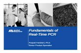 Fundamentals of Real-Time PCR · 7500 Fast Real-Time PCR System Tungsten Halogen Lamp 1 Excitation Filter Installation 2-fold discrimination with 99.7% confidence level specification
