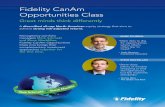 Fidelity CanAm Opportunities Class · Fidelity CanAm Opportunities Class Great minds think differently A diversified all-cap North American equity strategy that aims to achieve strong