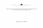 ALLIANCE SCHOOL BEVERAGE GUIDELINES FINAL PROGRESS … FINAL... · Alliance School Beverage Guidelines Progress Report . Executive Summary . This Alliance School Beverage Guidelines