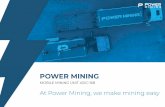 20190604 PM PDF ASIC168 - Power Mining · Mobile Mining Unit (MMU) ASIC-168 Power Mining’s model ASIC-168 is an optimised solution for cryptocur-rency mining right at the power