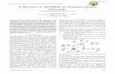 03 A Review of APTEEN in Wireless Sensor Networks · A Review of APTEEN in Wireless Sensor Networks Ravindranath Vadlamudi#, Dr Syed Umar* ... fault-tolerance(failure of one node