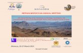 IBERIAN-MOROCCAN ANNUAL MEETING - UGRmalmolaroko/actividades/2015Antiatlas/... · Organizers and objectives •Comision de Petrologia, Geoquimica y Geocronologia de Rocas Igneas y