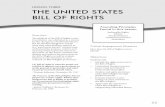 LESSON THREE THE UNITED STATES BILL OF RIGHTS · 56 Background/Homework 10 minutes the day before Have students read Handout A: The United States Bill of Rights (Version 1 or 2) and