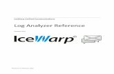IceWarp Unified Communications...The IceWarp Server Log Analyzer is a statistical and logical analysis tool for log files generated by the server engine. Its functionality can be divided