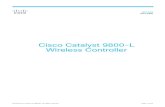Cisco Catalyst 9800-L Wireless Controller Data Sheet · 1x RJ-45 redundancy port Redundancy port used for SSO. 4x 2.5G/1G and 2x 10G copper ports Ports used for sending and receiving