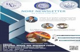 C E L NG E NDRF NEWSLETTER · to Insect-Cyborgs. NDRF MSME PROGRAM NDRF has been recogni-zed as a Host Institution by the Ministry of Micro, Small & Medium Enter-prises (MSME) GoI