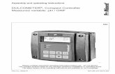 DULCOMETER®, Compact Controller, Measured …...DULCOMETER®, Compact Controller Measured variable: pH / ORP Assembly and operating instructions A0206 EN Part no.: 986214 BA DM 207