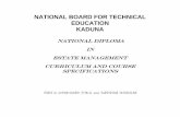 NATIONAL BOARD FOR TECHNICAL EDUCATION KADUNA · The structure of the NFD programme consists of four semesters of classroom, laboratory and workshop activities in the college –