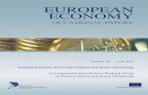 Mandate and objective of the working groupec.europa.eu/economy_finance/publications/pages/publication5910_en.pdf · GUIDING PRINCIPLES FOR PRODUCT MARKET AND SECTOR MONITORING EXECUTIVE