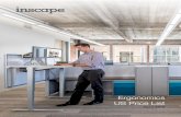 Ergonomics US Price List · At the sole determination of the Contracting Office, for emergency product storage at the rate of 3% of product Net stored per month. Emergency product