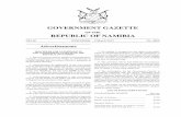 GOVERNMENT GAZETTE REPUBLIC OF NAMIBIA...2 Government Gazette 9 March 2012 No. 4896 FORM J 187 LIQUIDATION AND DISTRIBUTION ACCOUNTS IN DECEASED ESTATES LYING FOR INSPECTION In terms