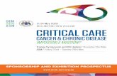 CICM ASM WELLINGTON / NEW ZEALAND CRITICAL CARE · the ASM website, with a hyperlink to your company website. Company logo listed on the sponsor page in the conference handbook and