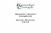 Ukulele / Guitar Songbook Keefe Watson 2019€¦ · Ukulele / Guitar Songbook Keefe Watson 2019 . 2 Table of Contents Ukulele Chords ..... 4 Unique Ukulele Chords ...