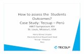 How to assess students outcomesmoodle.liu.edu.lb/liu/soe/seminars/ABET/How to... · How to assess the Students Outcomes? Case Study: Tecsup –Perú ... Distribution Network 61% a2.1