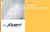 Tema 4 Librerías Javascript. jQuery · Title: Sin título de diapositiva Author: Francisco Escolano Ruiz Created Date: 11/2/2011 10:25:45 PM