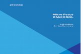 RM/COBOL Syntax Summary - Micro Focus · 2018-06-20 · Compile Command RM/COBOL Commands . RM/COBOL Syntax Summary 1 . RM/COBOL Commands . Compile Command . The format of the Compile