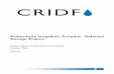 Kufandada Irrigation Scheme: Detailed Design Reportcridf.net/RC/wp-content/uploads/2018/04/Extlib28.pdf · 2018-04-03 · 15,000 m3/ha/annum. This results in a design flow of 157.3