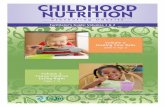 CHILDHOOD NUTRITION - InJoy Health Education · 2017-03-18 · Vol. Volume 1: Feeding Your Baby Facilitator’s Guide 1 | Volume 1: Feeding Your Baby (Birth to 1) The Importance of