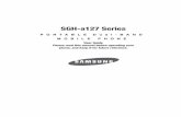 SGH-a127 Seriesstatic.highspeedbackbone.net/pdf/Samsung-A127-UserManual.pdf · SGH-a127 Series PORTABLE Dual-BAND MOBILE PHONE User Guide ... caution when inserting or removing the