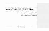 OPERATING and MAINTENANCE MANUAL - Salvex and...OPERATION and MAINTENANCE MANUAL Version 01.06 CSD RT 80/81 10 TECHNICAL SUMMARY SPECIFICATION TECHNICAL SPECIFICATION FOR Classification