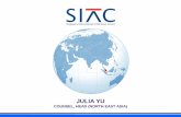 COUNSEL, HEAD (NORTH EAST ASIA) · focus issues in dispute (SIAC Rules, Rule 16.3, 16.4) No duty of confidentiality specified in rules, but Tribunal may make orders to preserve confidentiality