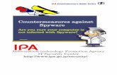 Countermeasures against Spyware - IPA Spyware, and then recommends that you purchase a specific product
