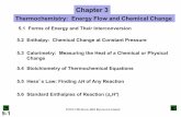 Chapter 3 · 5-3 Figure 5.1 The system in this case is the contents of the reaction flask. The surroundings comprise everything else, including the flask itself. A chemical system