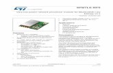 Very low power network processor module for Bluetooth® …...July 2017 DocID030478 Rev 2 1/29 This is information on a product in full production. SPBTLE-RF0 Very low power network