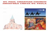 Email: ˘ˇ · PHONE: 216 431-1895 FAX: 216 431-1128 Email: stpaulcroatianchurch@gmail.com ˘ˇ 1369 E. 40th STREET, CLEVELAND, OH 44103 _____ FR.