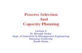 Process Selection And Capacity Planningcontents.kocw.net/KOCW/document/2014/hanyang/biswajitsarkar/8.pdfby William J. Stevenson, IRWIN publisher, ISBN 0-256-13900-8. Content •1.