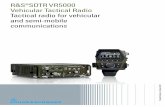 R&S®SDTR VR5000 Vehicular Tactical Radio · environmental and EMC requirements, enabling the radio’s use under extreme conditions such as in armored wheeled vehicles and tracked