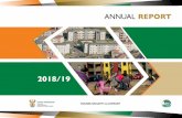 Department of Human Settlements Annual Report 2018/2019 · DEPARTMENT OF HUMAN SETTLEMENTS I have the honour of submitting the Annual Report of the Department of Human Settlements