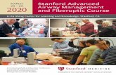 Stanford Advanced 2020 and Fiberoptic Course · Santa Clara Valley Medical Center Erin Crawford, MD Clinical Assistant Professor of Anesthesiology David Drover, MD Professor of Anesthesiology