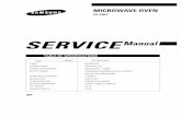 SERVICE Manual - Spareka · 2-3 Main Relay and Power Control Relay 2-4 Adjustment of Primary Switch, Door Sensing Switch and Monitor Switch 1. Check continuity of the capacitor with