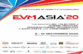 THE FUTURE OF MOBILITY TECHNOLOGY - EVM Asia ASIA'2020-OV.pdf · 2020-03-03 · EVM ASIA 2020 The Future of Mobility Technology Malaysia will host the region’s first international