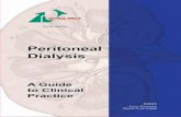 Peritoneal Dialysis - A Guide to Clinical Practice · Peritoneal Dialysis A Guide to Clinical Practice This handbook is an initiative of EDTNA/ERCA Publications Link, Mrs. Mar a Cruz