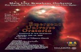 The Emergent Universe Oratorio - Wild Apricotcommunity; and providing warm and engaging musical encounters for audiences from all walks of life. Don Liuzzi was born and raised in Weymouth,