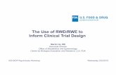 The Use of RWD/RWE to Inform Clinical Trial Design · – Existing statistical literature are about meta-analysis and network meta-analysis of traditional sources. (Efthimiou2016)