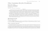 The Gamma Knife Problem - Seattle Pacific Universitymyhome.spu.edu/lauw/4830/case studies/2003 Problem... · The Gamma Knife Problem 353 Data Models Our data consists of a 100 ×