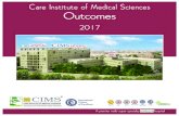 Care Institute of Medical Sciences Outcomes2 What's Inside n n Board of Directors n Awards n Abbreviations n About CIMS n Departmental Overview n In Vitro Fertilization Center n Heart