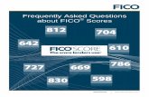 Frequently Asked Questions about FICO ScoresThe credit scores most widely used in lending decisions are FICO® Scores, the credit scores created by Fair Isaac Corporation (FICO). Lenders