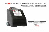 Owner’s Manual - Northern ToolRead these instructions completely before using the SOLAR Jump Starter/Charger and save them for future reference. Before using the SOLAR Jump Starter/Charger