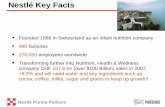 Nestlé Key Facts - FMI · Nestlé Purina PetCare Founded 1866 in Switzerland as an infant nutrition company 480 factories 276,050 employees worldwide Transforming further into Nutrition,