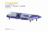 Imants XXX SeriesFor reasons of quality and safety, only use original Imants® parts. Maintain the machine as indicated later in the manual. Only perform this work when the machine