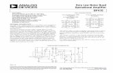 OP470 Very Low Noise Quad Operational Amplifier Data Sheet …romalis/PHYS312/datasheets... · 2009-02-04 · teed for standard product dice. ... If differential voltage exceeds ±