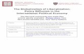 The Globalization of Liberalization: Policy Diffusion in ......The Globalization of Liberalization: Policy Diffusion in the International Political Economy The Harvard community has
