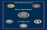 JP 3-07.3, Peace Operations - Combined Arms Center · iii SUMMARY OF CHANGES REVISION OF JOINT PUBLICATION 3-07.3 DATED 25 MAY 2012 • Updated Appendix A describes United Nations
