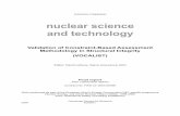 nuclear science and technology - CORDIS · nuclear science and technology Validation of Constraint-Based Assessment Methodology in Structural Integrity ... Areva NP GmbH VTT Manufacturing