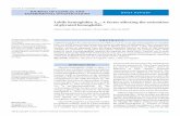 Labile hemoglobin A : A factor affecting the estimation of ... · Though ion-exchange HPLC (high pressure liquid chromatography) method can separate the labile HbA1c fraction, but